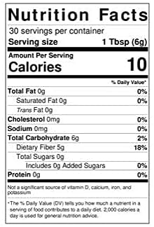 just better. Prebiotic Fiber Supplement for a Healthy Gut | Fiber Powder with Zero Grit Zero Taste and No Bloating or Gas | Feel Full Faster | Keto Non-GMO Gluten Free Vegan 30 Servings