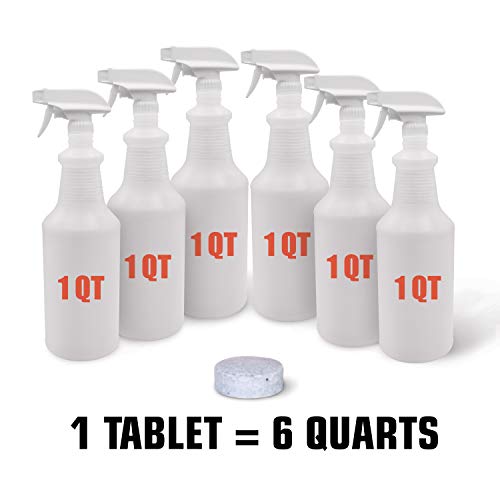Glissen Chemical Nu-Foam EPA Regulated Disinfecting Tablet Cleaner, for Sanitizing Food and Non-Food Contact Surfaces, Kills Viruses Such as HIV, MRSA