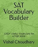 SAT Vocabulary Builder: 1200+ Useful Vocabulary for a high score