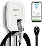 Emporia EV Charger Level 2, 48 amp Indoor/Outdoor Electric Car Charger, NEMA 14-50 EV Charger Plug or Hardwired, UL/Energy Star Wifi Enabled EVSE Level 2 Charger, 24ft Cable - 240v Level 2 EV Charger