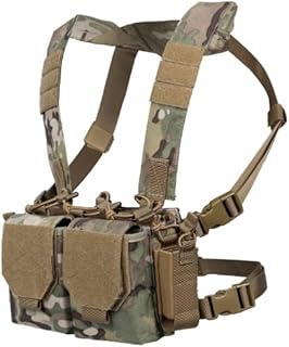 VISMIX Tactical Chest Rig, Adjustable&Detachable Molle Chest Rigs