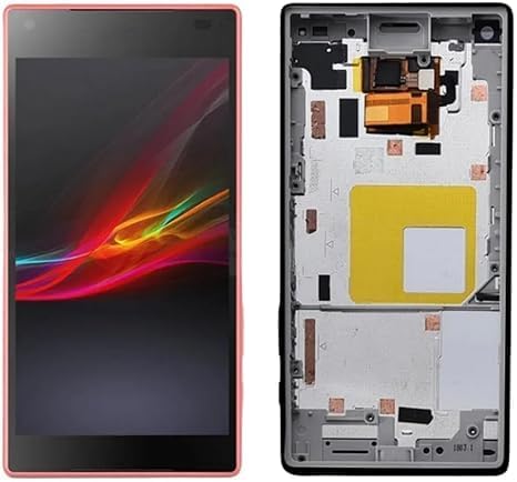 SHOWGOOD for Sony Xperia Z5 Compact 2015 LCD Touch Screen with Frame for SO-02H E5823 E5803 LCD Screen Digitizer (White NO Frame)