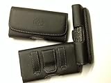 LEATHER CASE FOR BLU LIFE VIEW BLU L110 with Belt CLIP AND BELT LOOOP