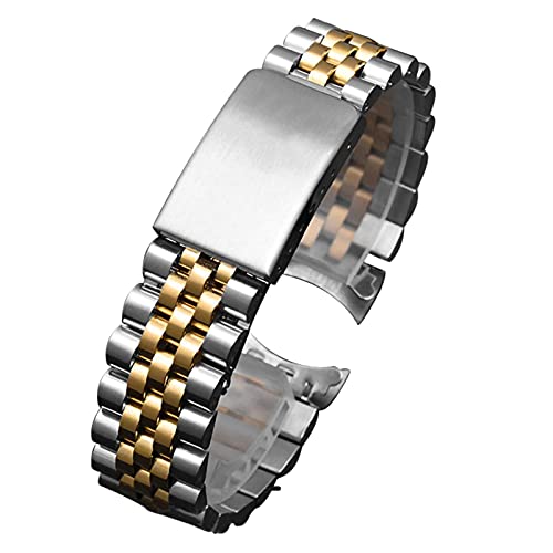 Bracelet acier inoxydable 316L anti-corrosion 13mm à 21mm pour remplacer un bracelet usé
