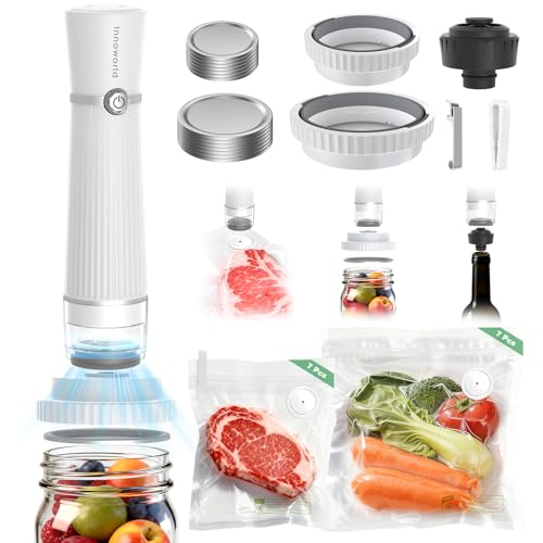 Innoworld 3-in-1 Vacuum Sealer for Jars