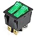 KCD3 Rocker Switch, 16A 250V/20A 125VAC, ON-Off 2-3 Position, Marine & Automotive Power Switch