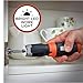 BLACK+DECKER Cordless Screwdriver, Alkaline (BCF601AA)