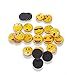 25pcs Emoji Fridge Magnets for Refrigerator Small Funny Magnets for Whiteboard Kitchen School Classroom Cute Decorative Magnet for Kids (25-Emoji Magnets)