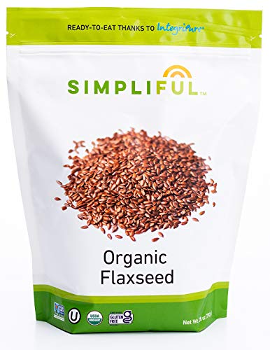 Simpliful™ Organic Whole Brown Flaxseed, 28-Oz – Ready-To-Eat Thanks To Integripure® #TOP2