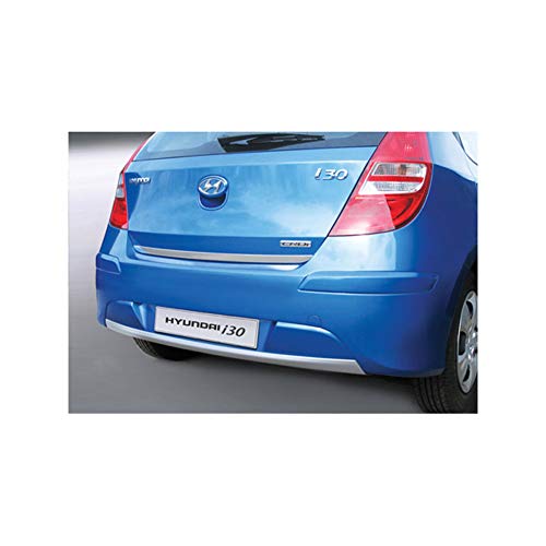 Faldones traseros RGM para Hyundai i30 HB 5-puertas 2010-2013 en color plateado