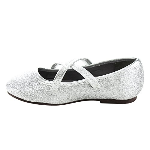 Jelly Beans Ballet Toddler's Little Girl Glitter Comfort Ballet Flat4