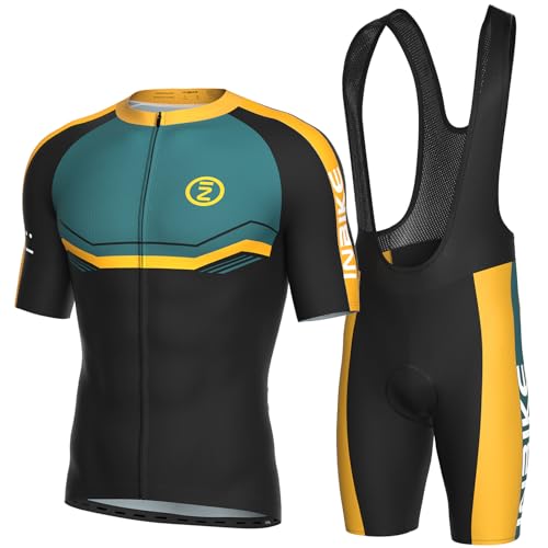 Ensemble de cyclisme homme contre l'inconfort : maillot aéré et pantalon rembourré 3D