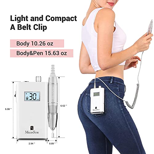 Melodysusie 05-06-001-010136 Professional Rechargeable 30000 Rpm Nail Drill,Sc320H Portable Electric E File Scamander thumb #3