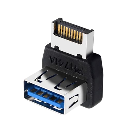 USB 3.1 Type E 90�x���p�A�_�v�^�[ �}�U�[�{�[�h�p �ȃX�y�[�X ���肵���ڑ�