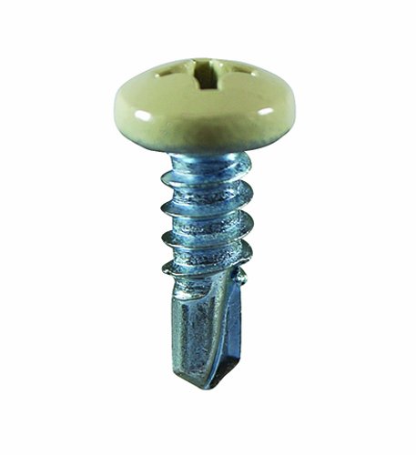 大里 ドリルビス 鍋頭 クリーム 4Φ×長さ13mm 100本入 (545-278)
