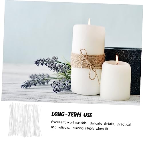 100 Mechas de Algodón para Velas DIY Kit de 100 Piezas miniatura 5