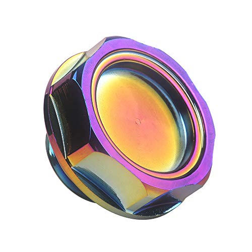 Tampa de enchimento de óleo de motor Entweg, tampa de óleo de alumínio para veículos automotivos tam