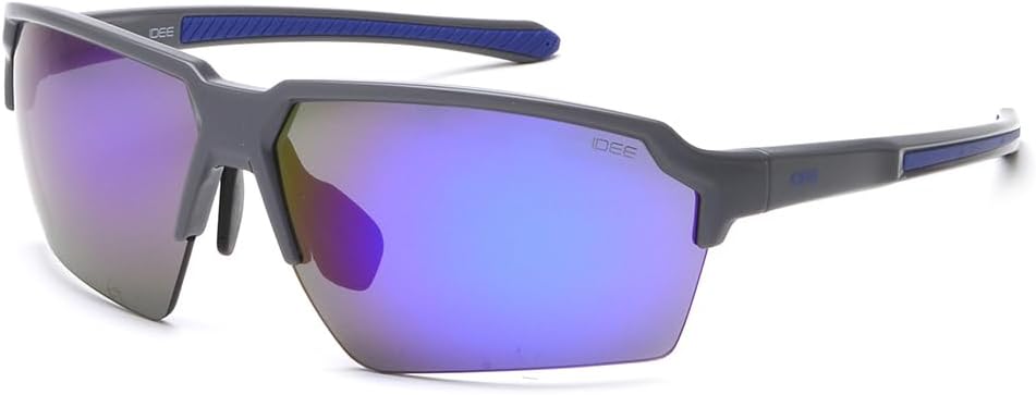IDEEsunglasses| 100% UV protected | Solid Mirror | Full Rim | Sports | Men | Polycarbonate Frame & Lens