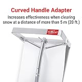 SNOWPEELER Premium Roof Rake for Snow Removal - 30 ft. Snow Removal Tool - Snow Rake for House Roof - Snow Roof Rake - Telescopic Heavy Duty Snow Shovel for Rooftop