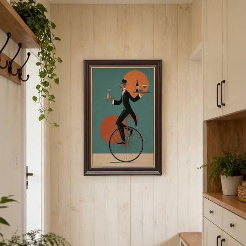 Poster monocycle pour mur vide : la solution déco salon et chambre