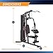 Marcy 150-lb Multifunctional Home Gym Station for Total Body Training MWM-989