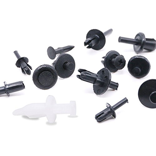 Yorten 350Pcs Assorted Body Car Body Plástico Push Retainer Pin Rebite Prendedores Trim Molding Clip
