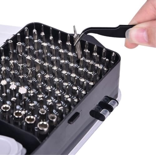 Busstier 115 Parça Elektronik Tornavida Seti, Manyetik Uçlu Onarım Kiti, Dizüstü, Telefon ve Saat Tamiri İçin Profesyonel Tamir Seti - Görsel 4