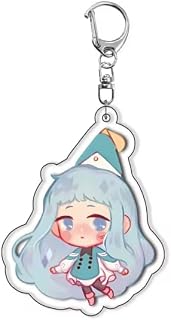 Witch Hat Atelier Acrylic Keychain with Clip Chibi Character Charm - Coco, Qifrey, Agott, Tetia, Richeh & Olruggio
