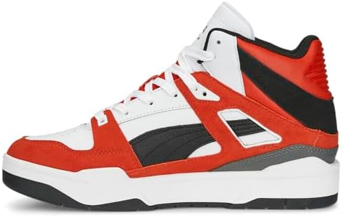 PUMA Mens Slipstream Hi Heritage High Sneakers Shoes Casual - White