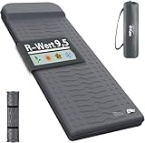 HiiPeak Isomatte R-Wert 9,5, Camping Matratze aus Schaumstoff mit Kissen, Isolierte Luftmatratze für Winter und Sommer, Bequeme Schlafmatte für Camping, Outdoor, Wandern, Reisen, Zelt