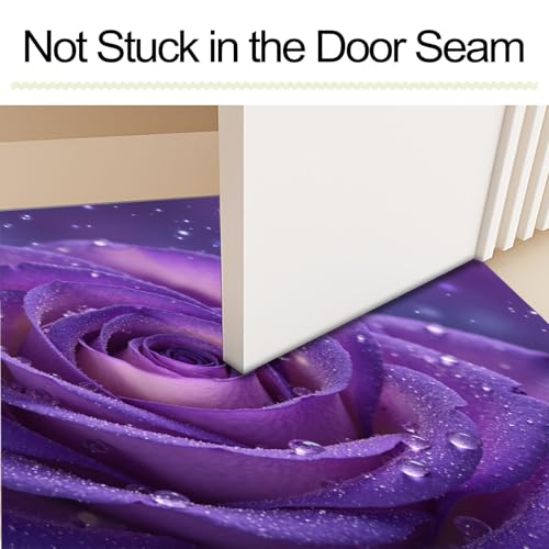 Tapis de sol absorbant haut de gamme 45x75 cm violet