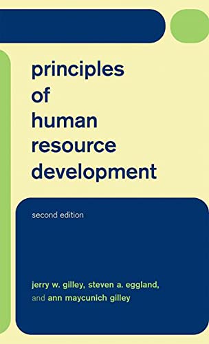 Principles Of Human Resource Development