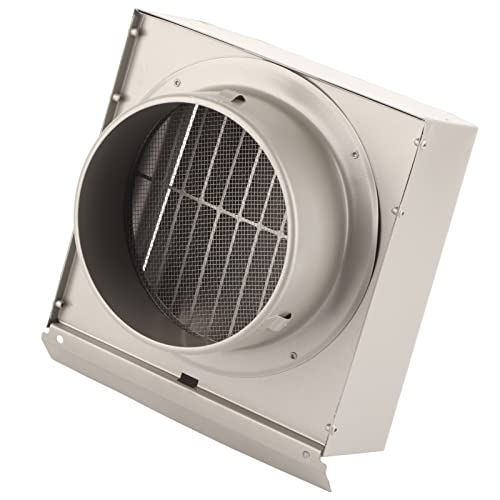 Capa de Ventilação de Parede Tubo de Parede Externo Boca Ventilação de Exaustão para Quadrado para T