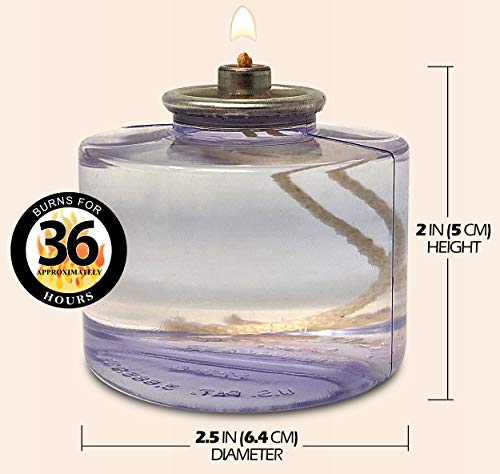 Hyoola Oil Candles - 36 Hour Liquid Candles - Disposable Liquid Paraffin Tea Lights - 36 Pack - For Restaurant Tables And Emergency Candles #TOP2