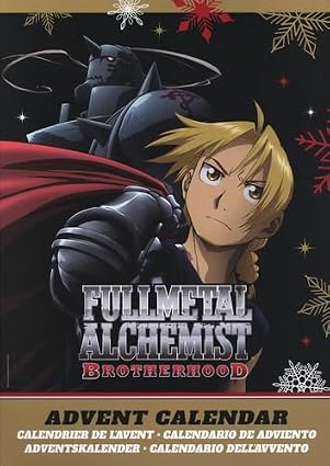 Fullmetal Alchemist Brotherhood Calendrier de l'Avent