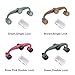 Fishing Bobbin Knotter Assist Knot Tool, FG PR Fishing Line Wire Knotting Machine Fishings Gear, Fishings Line Winder Assist Knotting Connector Accessories(Green,Size:Single Lock)