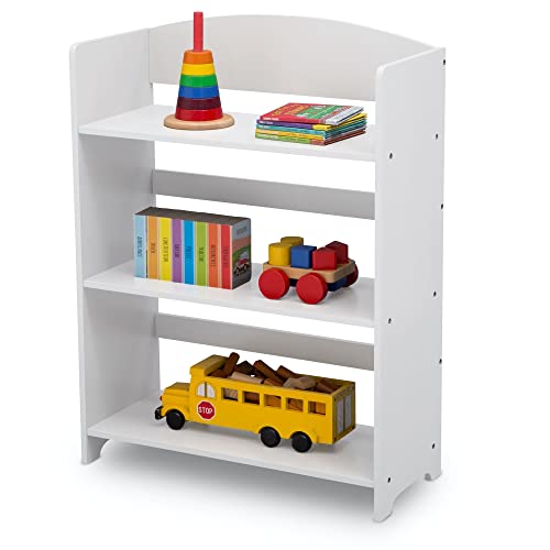 Delta Children Mysize Bookshelf - Greenguard Gold Certified, Bianca White #TOP5