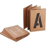 Hy-Ko 3 in. Card Stock Letters Stencil 6 each
