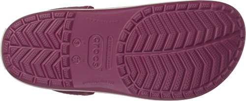 Image of crocs Unisex-Adult Crocband Clog-7 Men / 8 UK Women (M8W10, 11016-6OR, Pomegranate /Rose Dust )