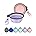 4. Light Violet & Pink