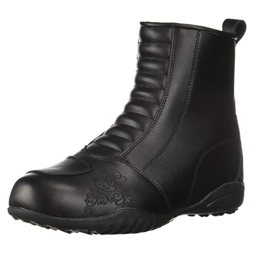 Joe Rocket Women's Trixie Boots (Black, Size 7)