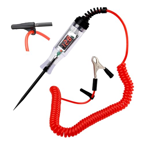 Test Light Automotive, 5-90V Digital LED Circuit Tester with...
