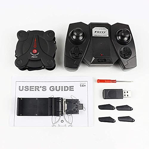 Mini cuadricóptero con cámara HD plegable para fotos aéreas nítidas en tiempo real