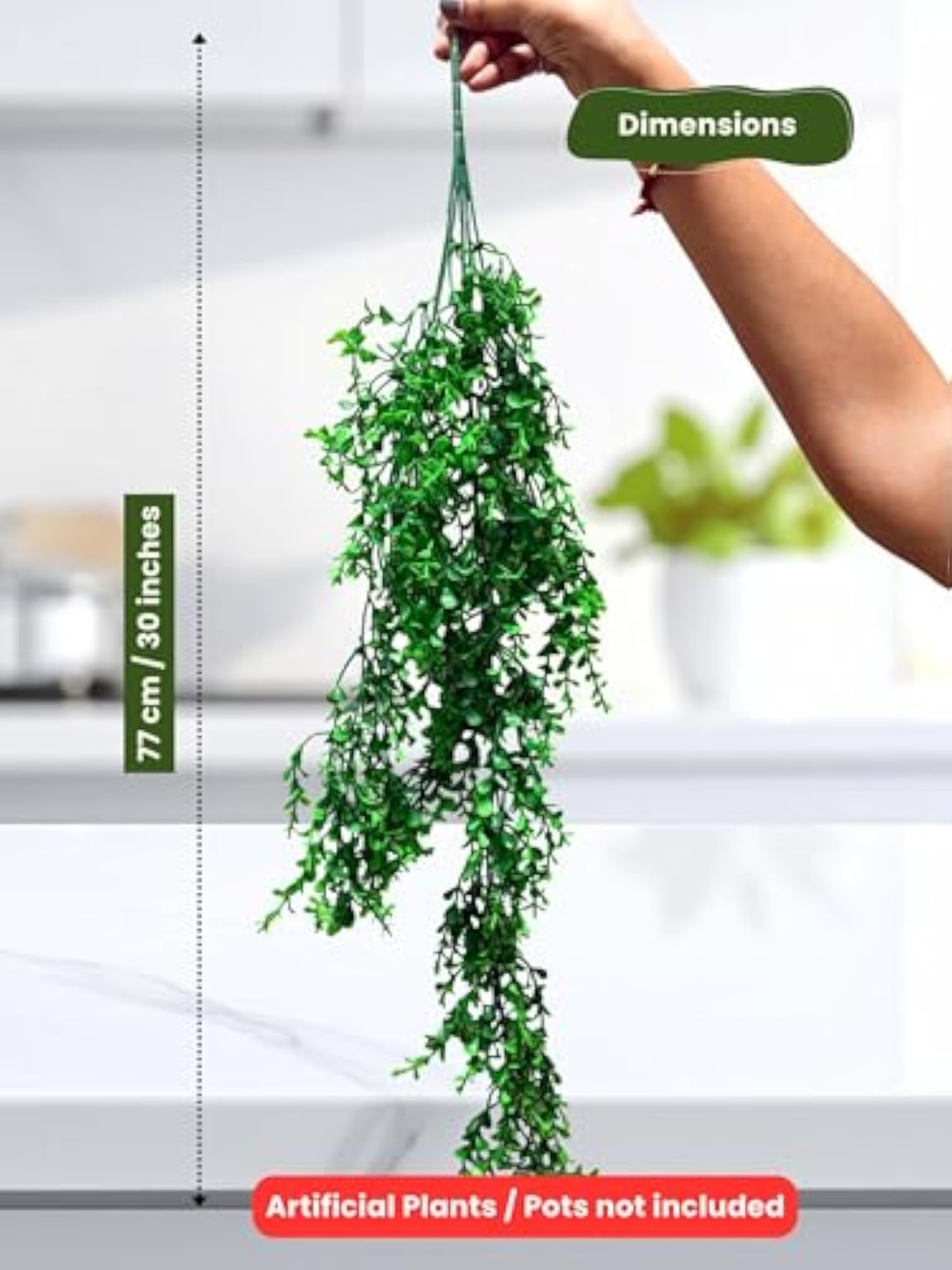 Artificial Hanging Greenery Plant Creeper