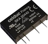 celduc ska20420 Cellduc SSR - SKA20460 Celduc Halbleiterrelais SKA20460 5 A Schaltspannung (max.): 600 V/AC 1 St.