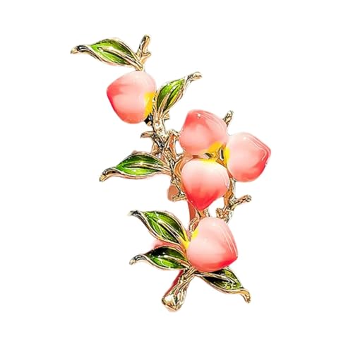 Broche de flores y animales para lucir en ramilletes de bodas y fiestas elegantes