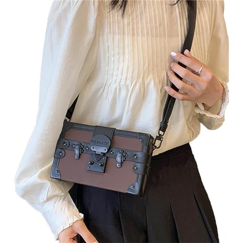 Sac à bandoulière femme cuir polyvalent grand compartiment noir - 2