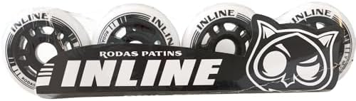 Roda Patins Inline Roller Owl Sports 70mm 80a