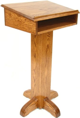 Executive Wood PSS248 Deluxe Pedestal Speaker'S Stand cover