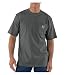 Carhartt Men's 'K87' Workwear Pocket Short-Sleeve T-Shirt, Charcoal, Large